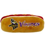 MIN-3354 - Minnesota Vikings- Plush Hot Dog Toy